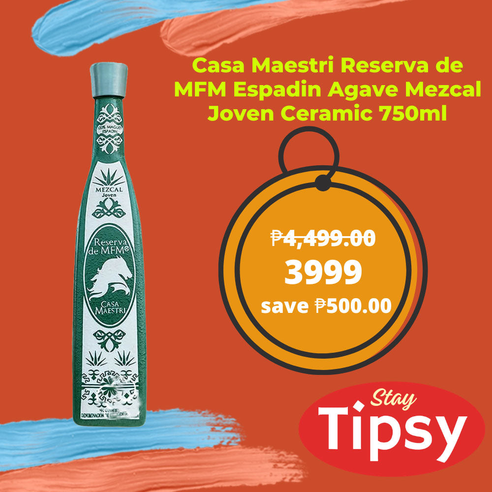 Casa Maestri Reserva de MFM Espadin Agave Mezcal Joven Ceramic 750ml