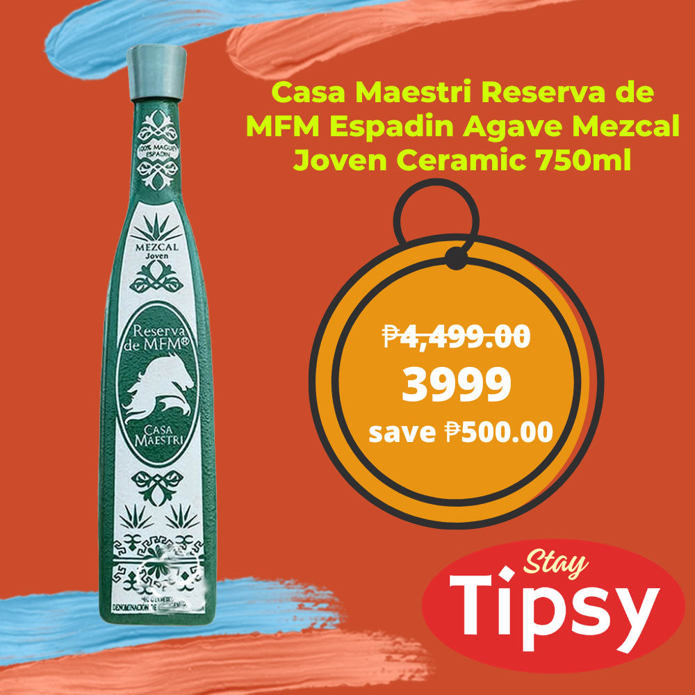 Casa Maestri Reserva de MFM Espadin Agave Mezcal Joven Ceramic 750ml Price Philippines