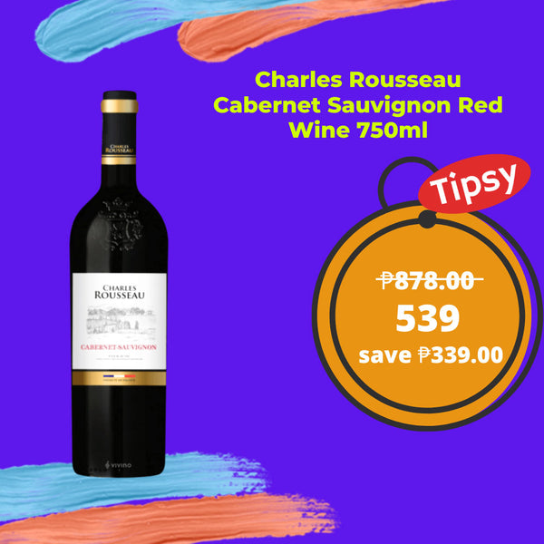 Charles Rousseau Cabernet Sauvignon Red Wine 750ml