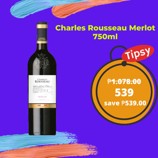 Charles Rousseau Merlot 750ml Price Philippines