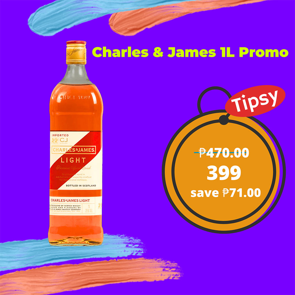 Charles & James Light Whisky 1L Promo