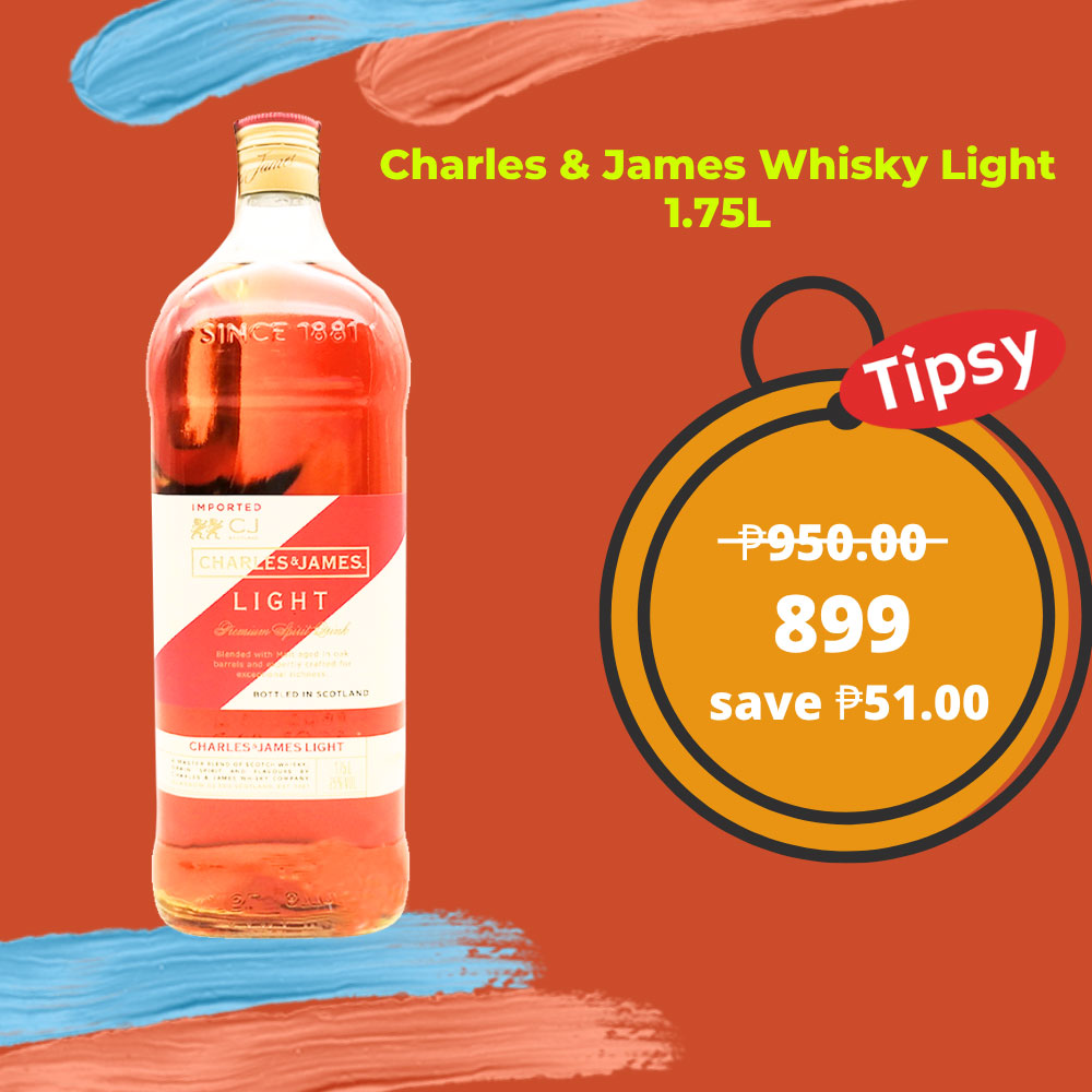 Charles & James Whisky Light 1.75L Price Philippines
