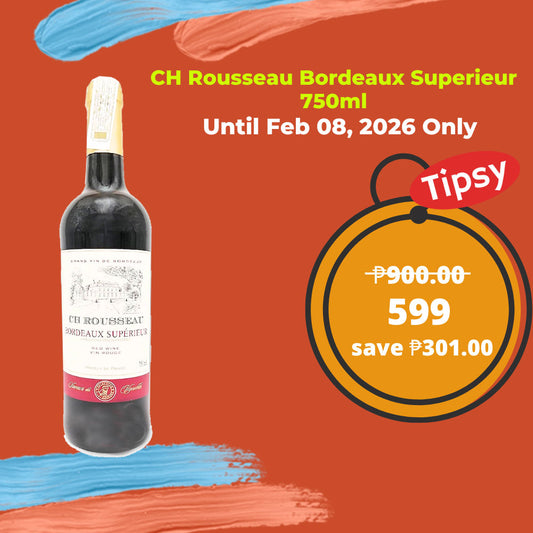CH Rousseau Bordeaux Superieur 750ml Price Philippines