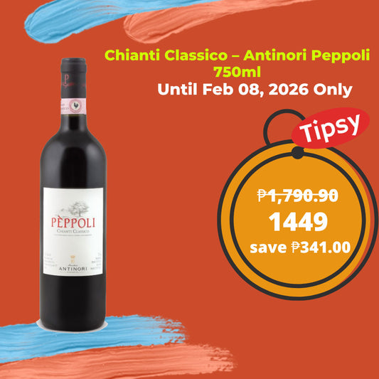 Chianti Classico – Antinori Peppoli 750ml Price Philippines