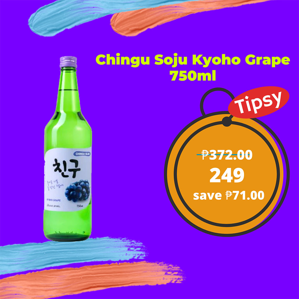 Buy Chingu Soju Kyoho Grape 750ml at a Very Affordable Price in the Philippines