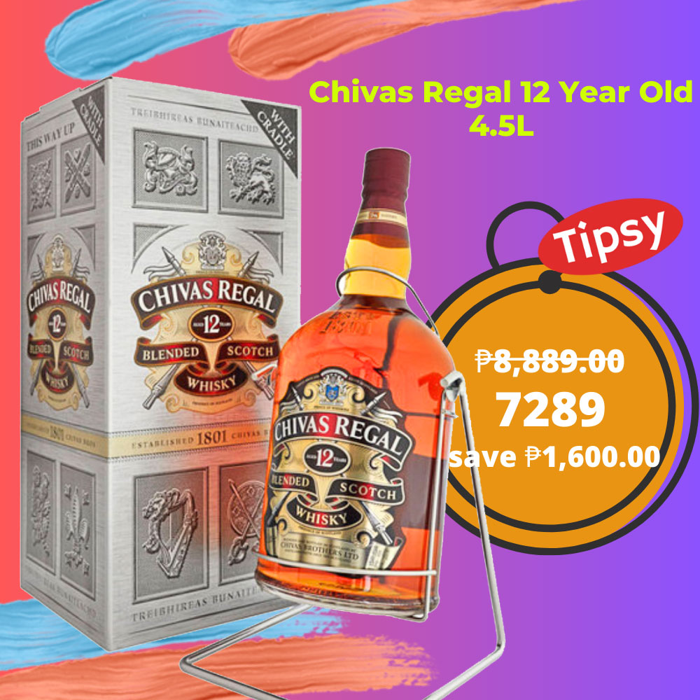 Buy Chivas Regal 12 Year Old 4.5L at a Very Affordable Price in the Ph ...