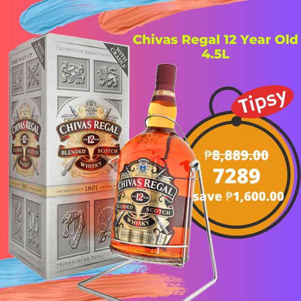 Chivas Regal 12 Year Old 4.5L Price Philippines 