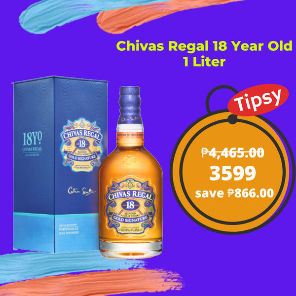 Buy Chivas Regal 18 Year Old Whisky 1 Liter at a Very Affordable Price in the Philippines