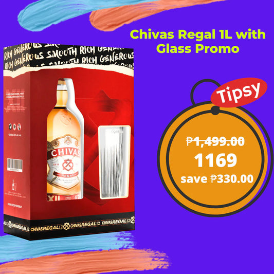 Chivas Regal 12 Year Old Whisky 1L Highball Glass Price PH