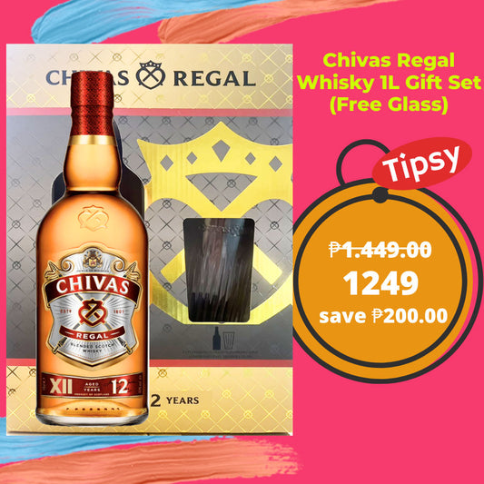 Chivas Regal 12 Year Old Whisky 1L Highball Glass Price PH