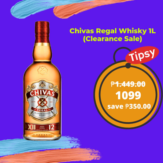 Chivas Regal Whisky 1L Promo (No Box) Price Philippines