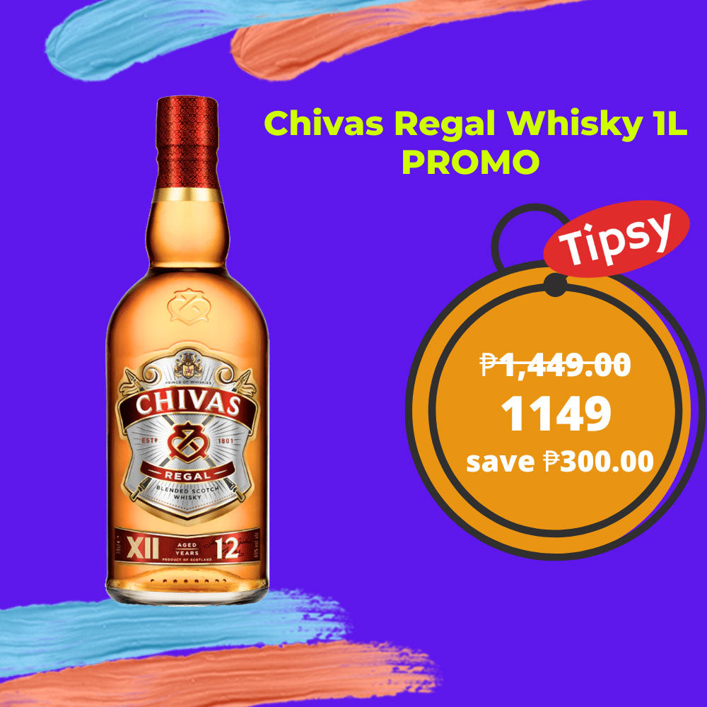 Chivas Regal Whisky 1L Promo (No Box) Price Philippines