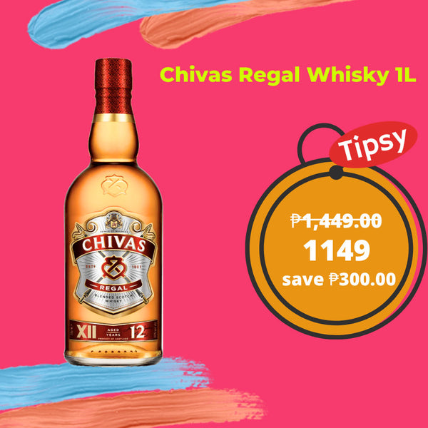 Chivas Regal Whisky 1L Promo (No Box) Price Philippines