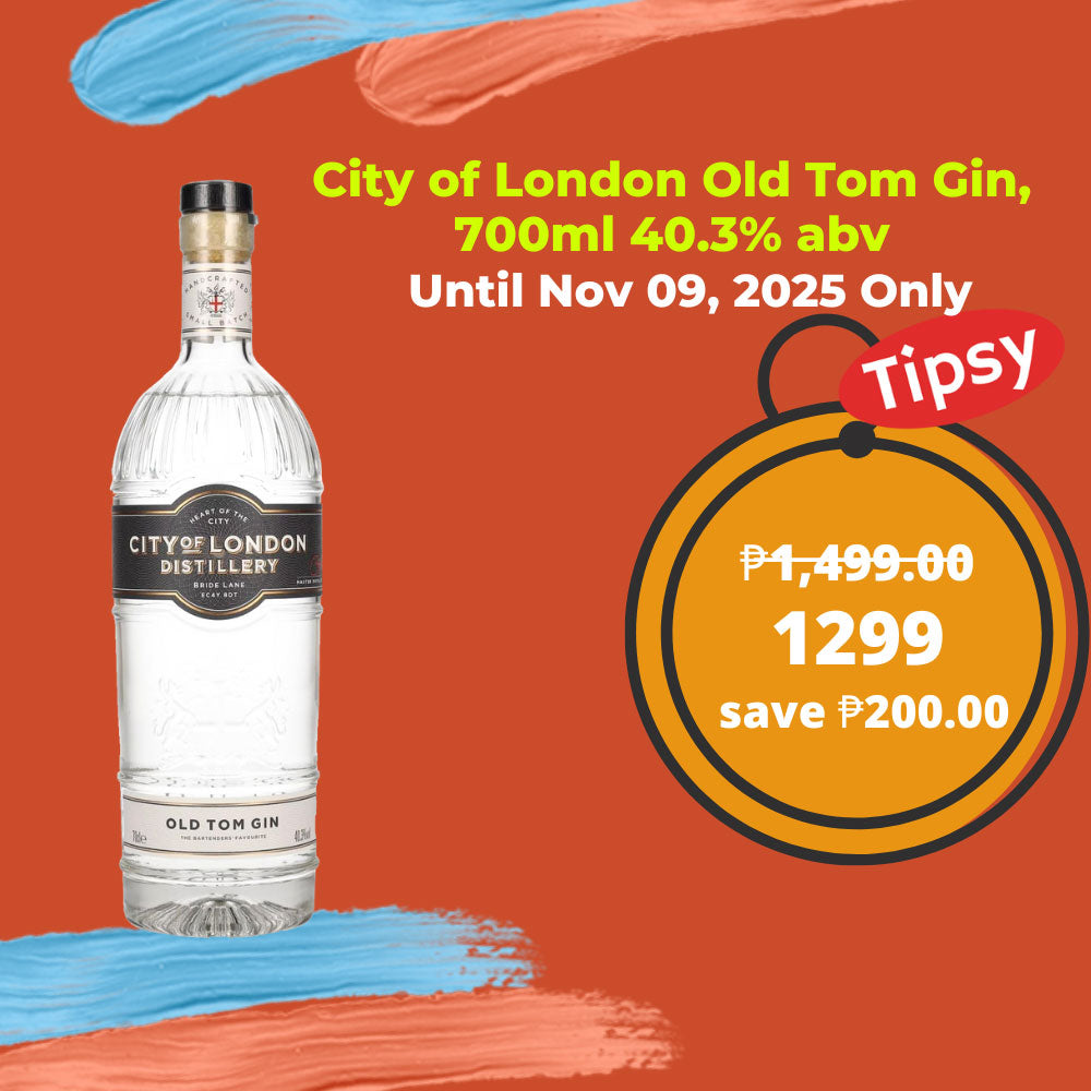 City of London Old Tom Gin, 700ml 40.3% abv price Philippines