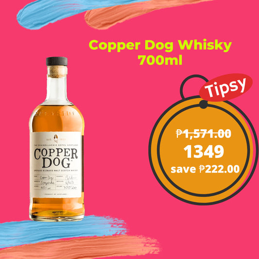 Buy Copper Dog Blended Malt Scotch Whisky 700ml at a Very Affordable Price in the Philippines