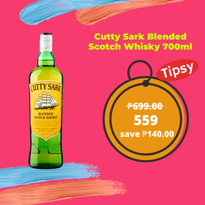 Cutty Sark Blended Scotch Whisky 700ml Price Philippines
