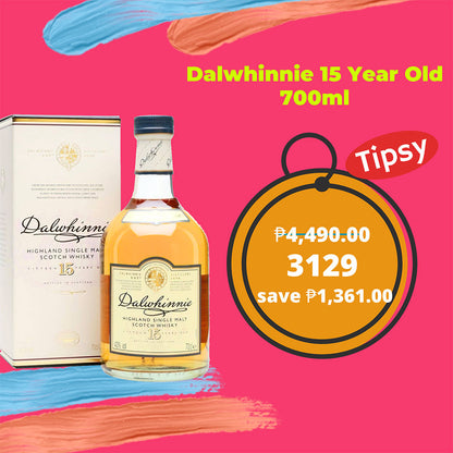 Buy Dalwhinnie 15 Year Old 700ml Single Malt Whisky at a Very Affordable Price in the Philippines
