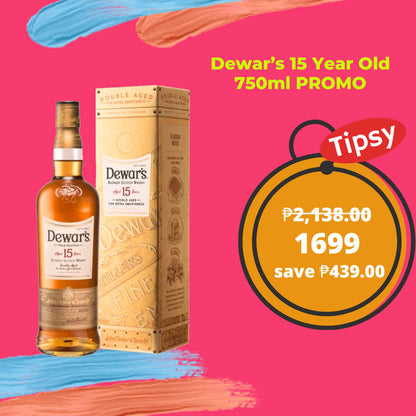 Dewar's 15 Year Old Blended Scotch Whisky 750ml Price Philippines
