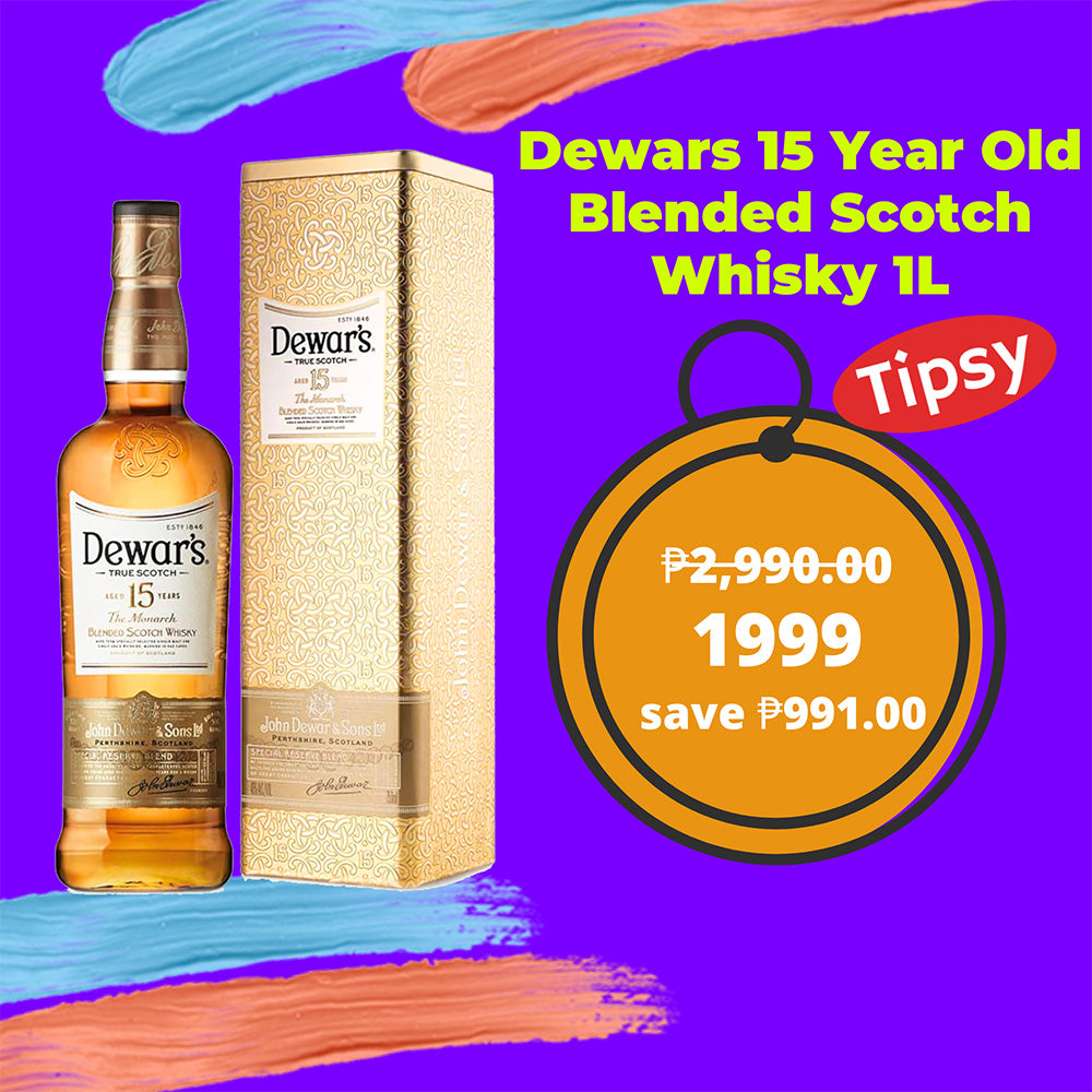 Dewars 15 Year Old Blended Scotch Whisky 1L