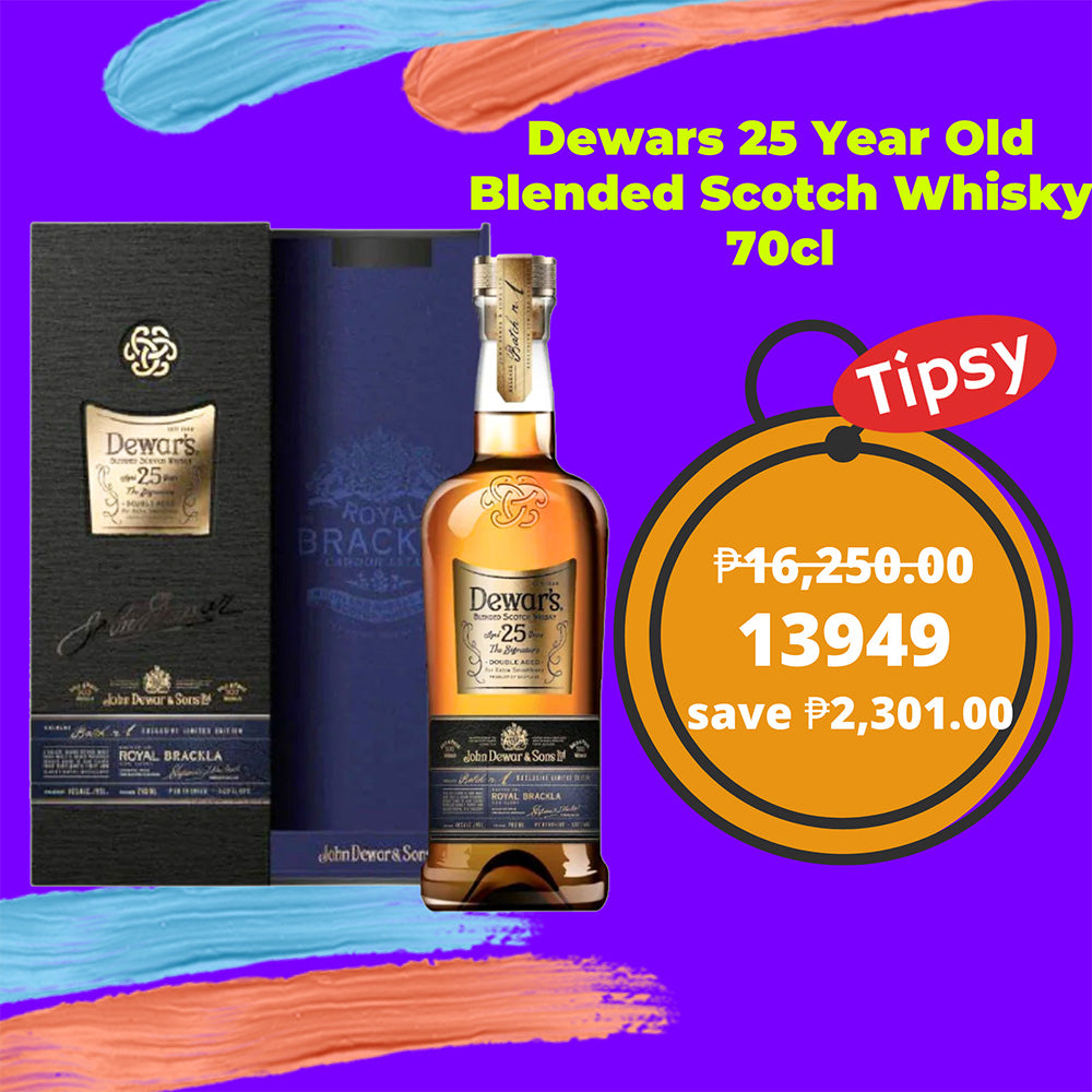 Dewars 25 Year Old Blended Scotch Whisky 70cl