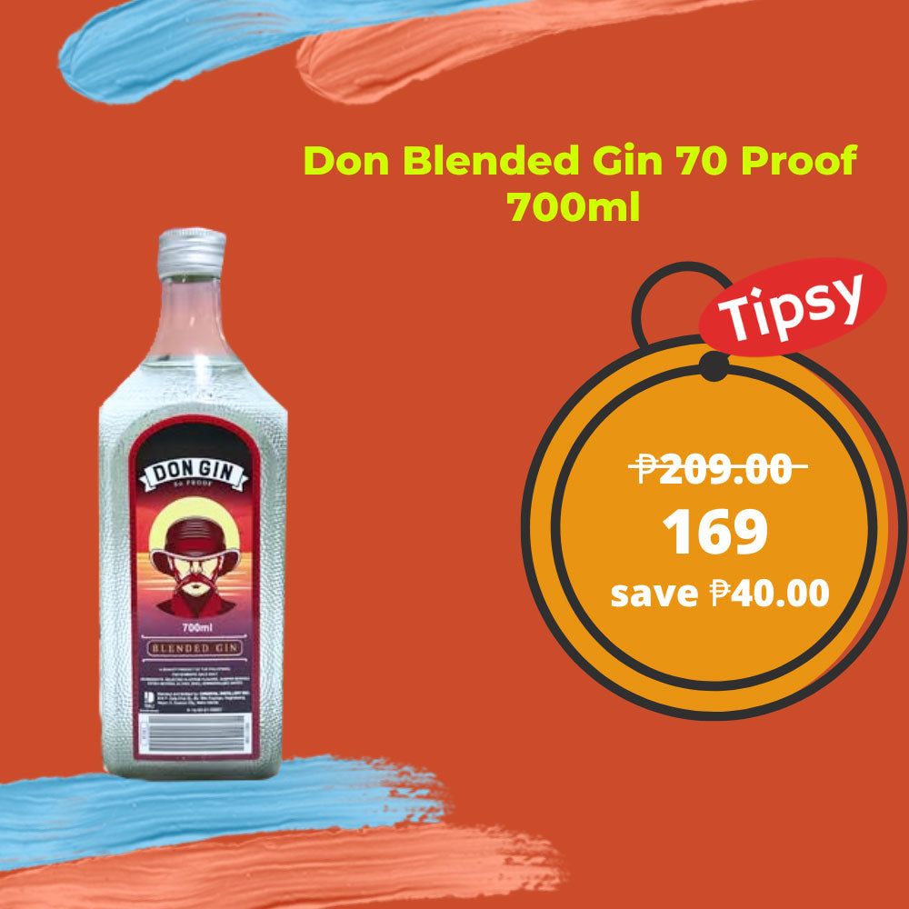 Don Blended Gin 700ml 70 Proof Price Ph