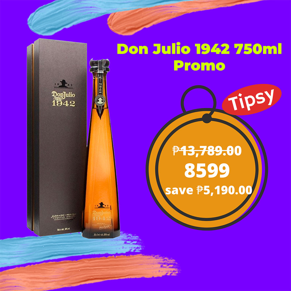 Buy Don Julio 1942 Tequila 750ml Promo at a Very Affordable Price in the Philippines
