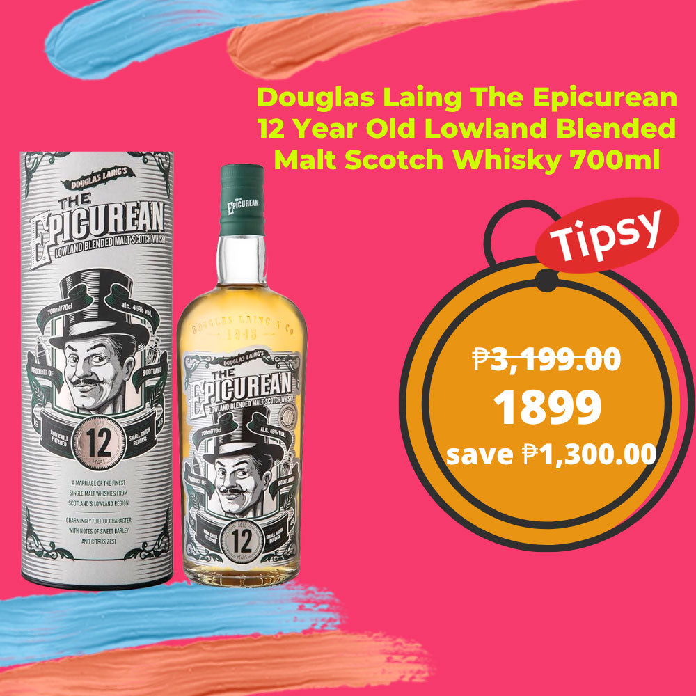 Douglas Laing The Epicurean 12 Year Old Lowland Blended Malt Scotch Whisky 700ml Price Philippines