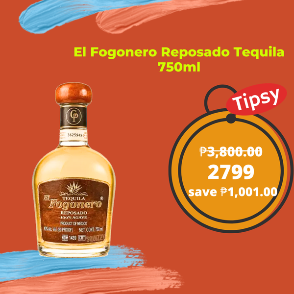 El Fogonero Reposado Tequila 750ml Price Philippines