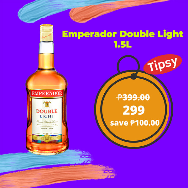 Buy Emperador Double Light Brandy 1.5L at a Very Affordable Price in the Philippines