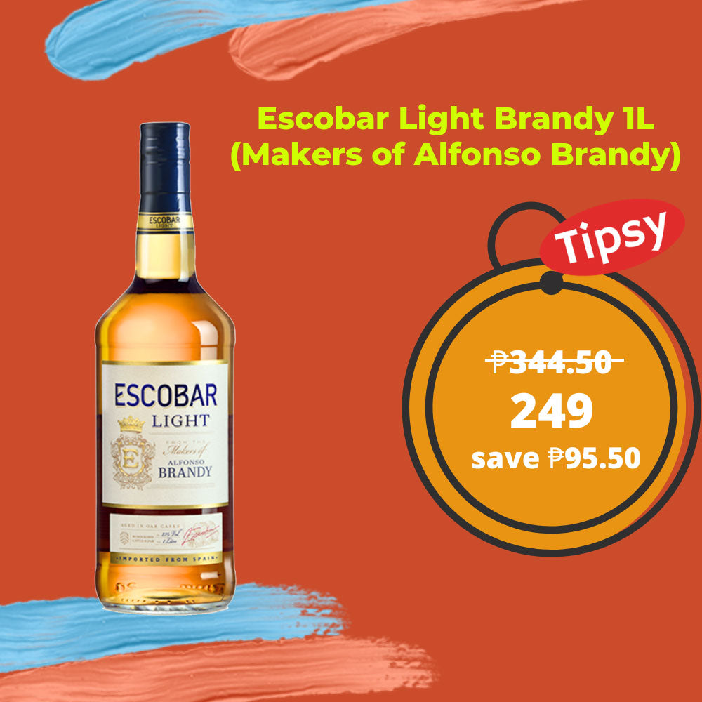 Buy Escobar Light Brandy 1L (Makers of Alfonso Brandy) at a Very Affordable Price in the Philippines
