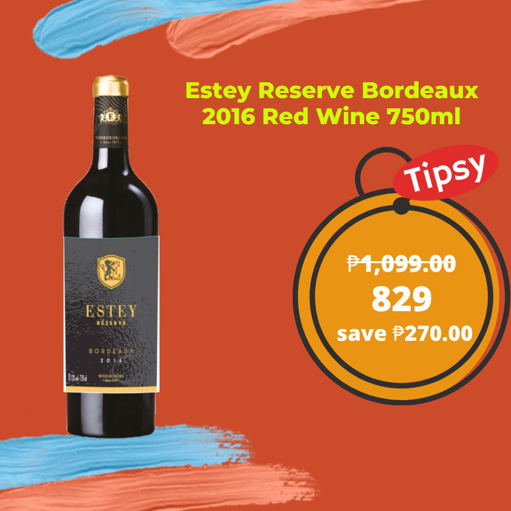 Estey Reserve Bordeaux 2016 Red Wine 750ml Price Philippines