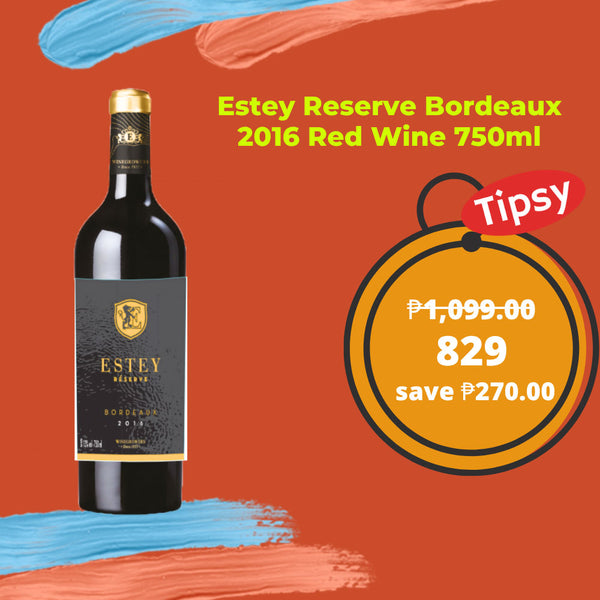 Estey Reserve Bordeaux 2016 Red Wine 750ml Price Philippines