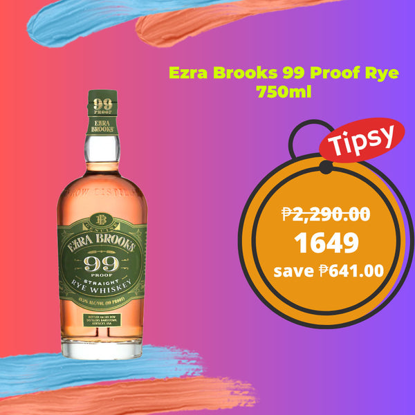 Ezra Brooks 99 Proof Rye 750ml Price Philippines