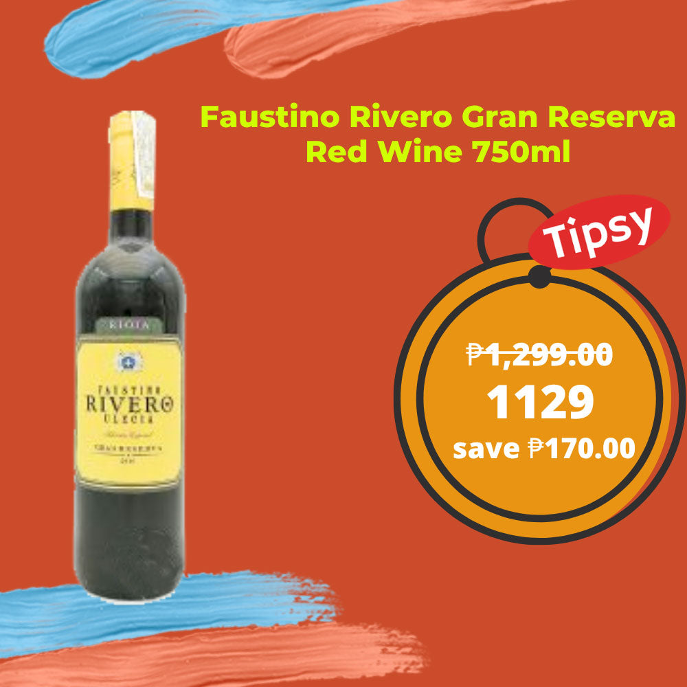 Faustino Rivero Gran Reserva Red Wine 750ml Price Philippines