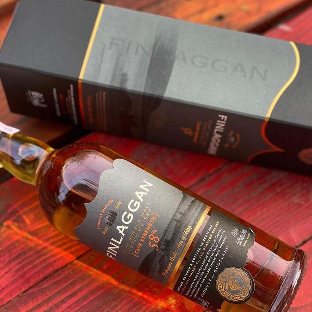 Buy Finlaggan Cask Strength Islay Single Malt Whisky 700ml abv 58