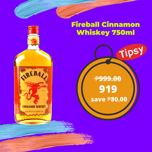 Buy Fireball Cinnamon Whiskey 750ml at a Very Affordable Price in the Philippines