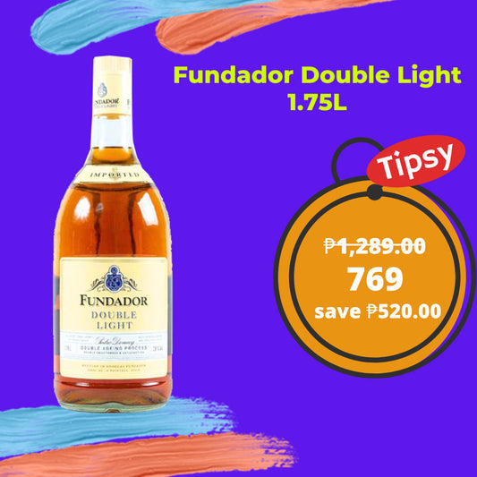 Buy Fundador Double Light 1.75L at a Very Affordable Price in the Philippines