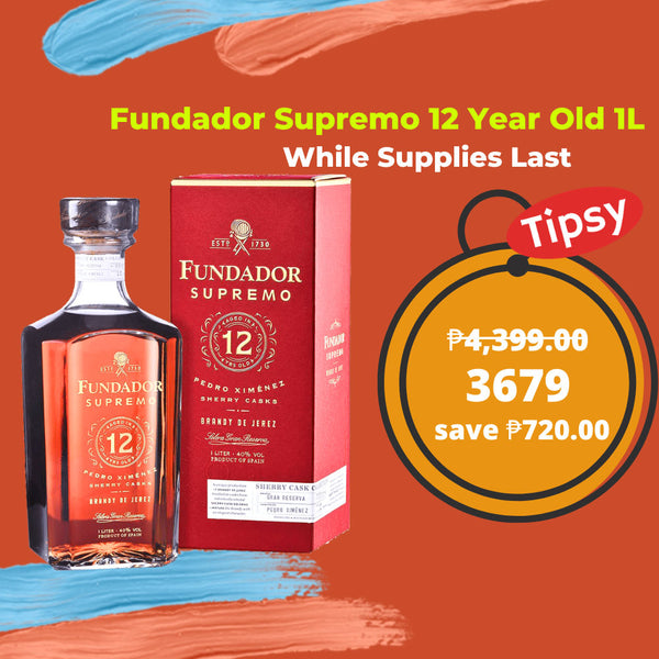 Fundador Supremo 12 Year Old 1L Price Philippines