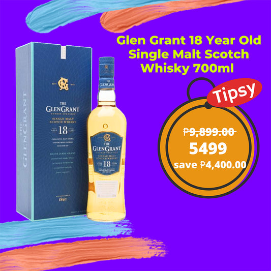 Buy Glen Grant 18 Year Old Single Malt Scotch Whisky 700ml at a Very Affordable Price in the Philippines