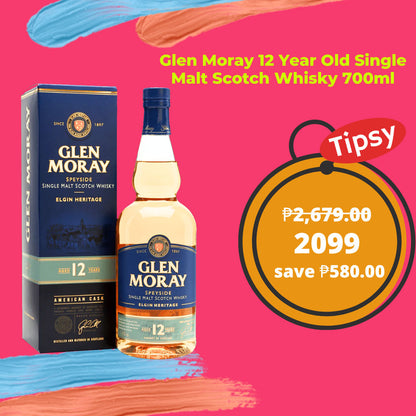 Glen Moray 12 Year Old Single Malt Scotch Whisky 700ml Price Philippines