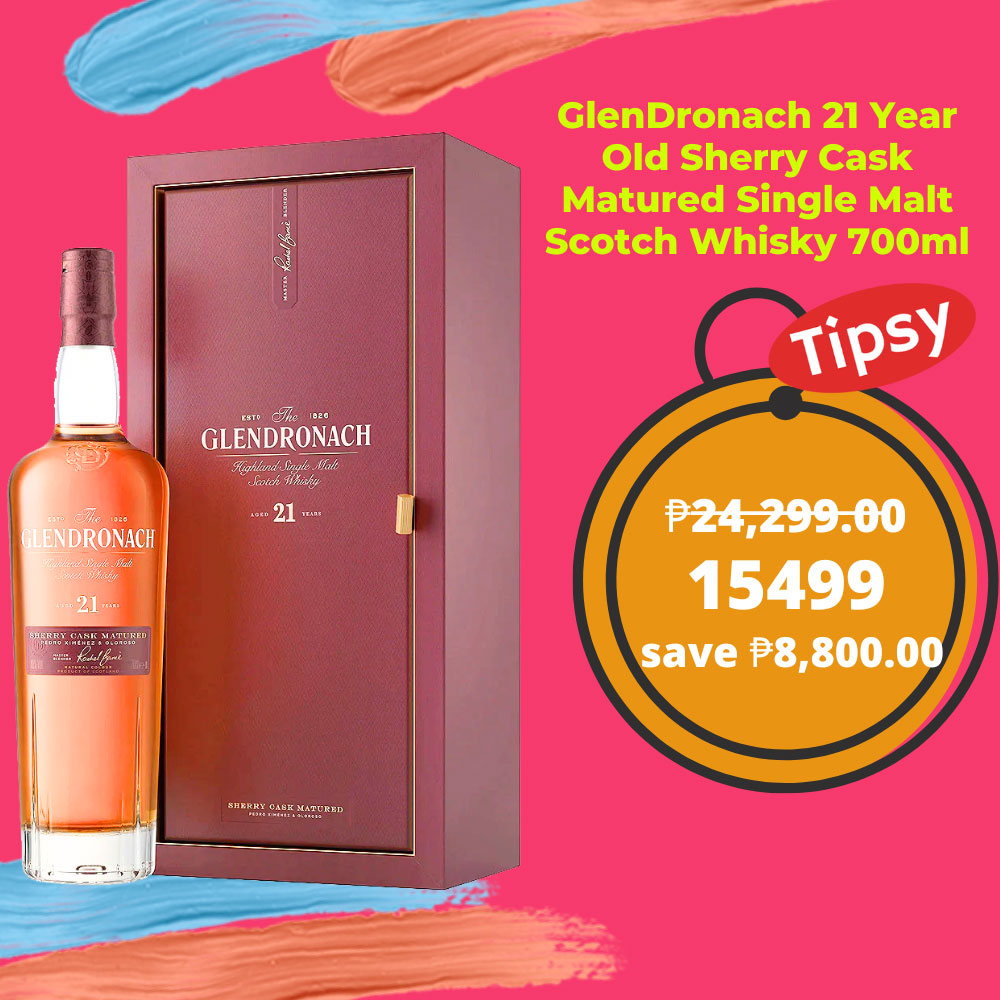 GlenDronach 21 Year Old Sherry Cask Matured Single Malt Scotch Whisky 700ml Price Philippines