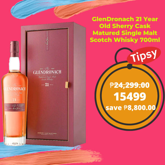 GlenDronach 21 Year Old Sherry Cask Matured Single Malt Scotch Whisky 700ml Price Philippines