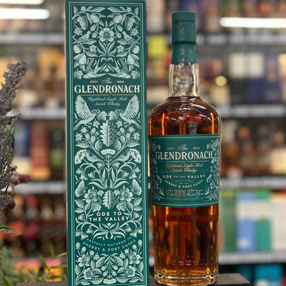 GlenDronach Ode to the Valley Sherry and  Port Casks 700ml 46.2 ABV