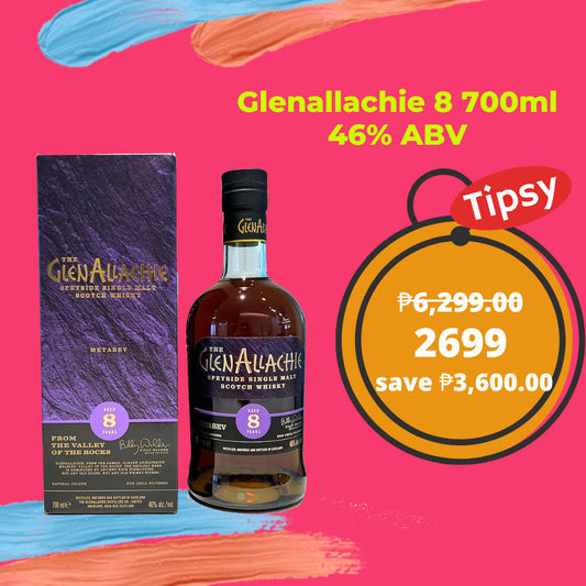 Buy Glenallachie 8 700ml 46% ABV Single Malt Whisky at a Very Affordable Price in the Philippines