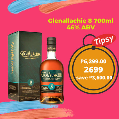 Buy Glenallachie 8 700ml 46% ABV Single Malt Whisky at a Very Affordable Price in the Philippines