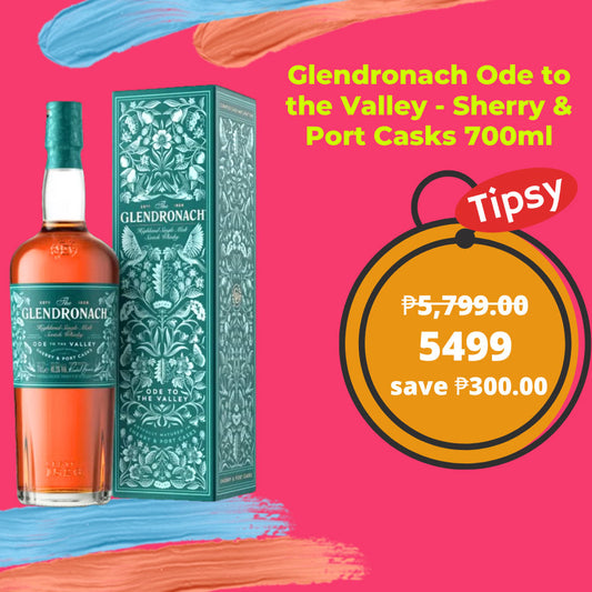 Glendronach Ode to the Valley - Sherry & Port Casks 700ml Price Philippines