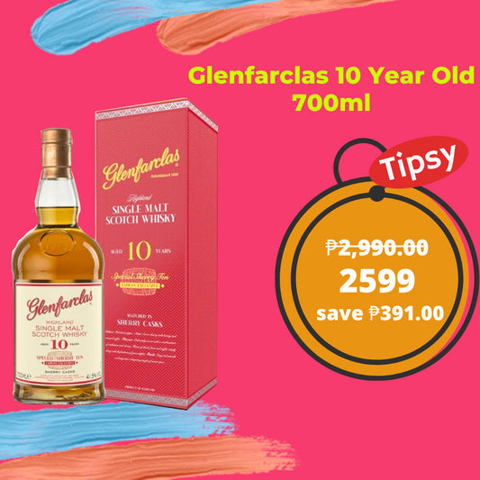 Buy Glenfarclas 10 Year Old 700ml Single Malt Whisky at a Very Affordable Price in the Philippines