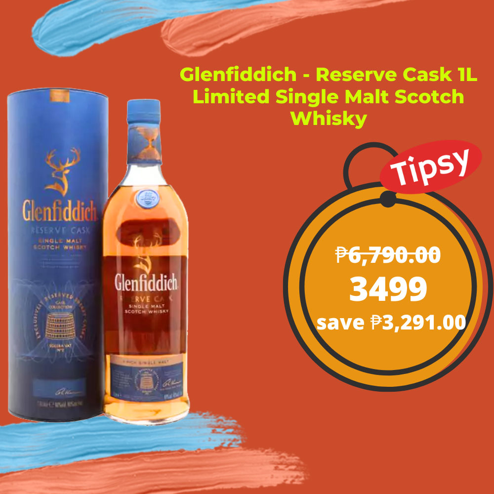 Glenfiddich - Reserve Cask 1L Limited Single Malt Scotch Whisky Price Philippines
