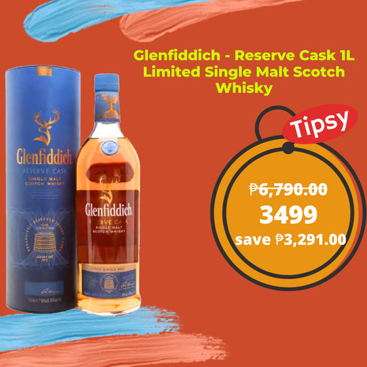 Glenfiddich - Reserve Cask 1L Limited Single Malt Scotch Whisky Price Philippines