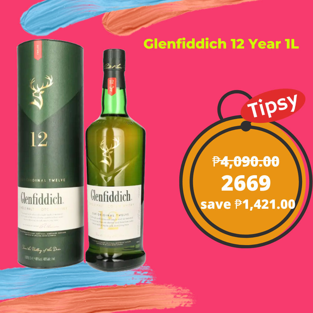 Glenfiddich 12 Year Old Single Malt Scotch Whisky 1L Price Philippines